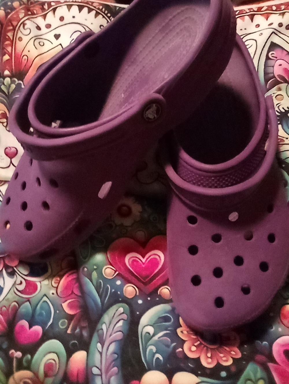 CROCS Classic Clog in Purple - Picture 4 of 5